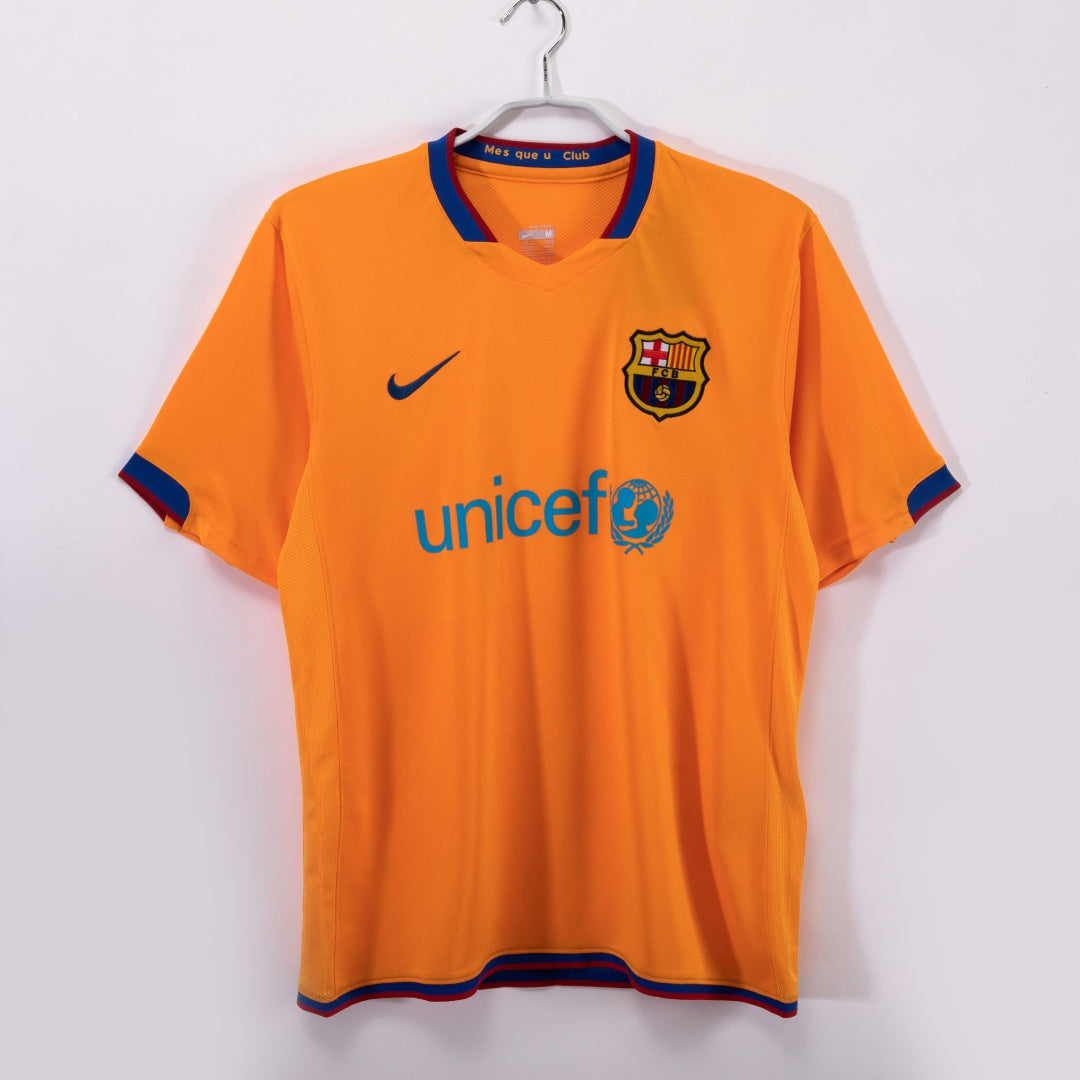 2006-2007 Maillot Barcelone Extérieur Rétro — vue 1