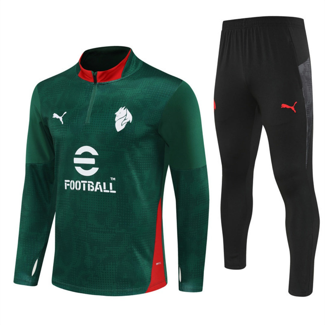 25/26 Ensemble AC Milan green — vue 1