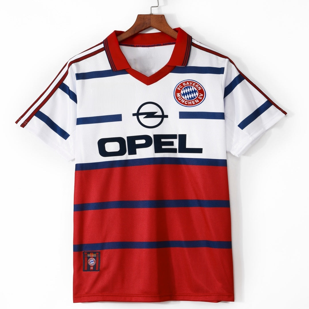 1998-2000 Maillot Bayern Munich Extérieur Retro — vue 1