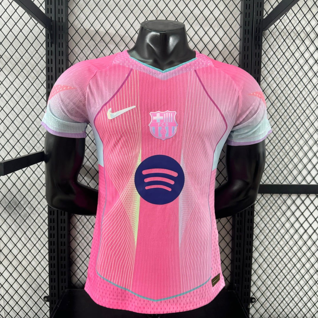 Maillot 25/26 Barcelone Spécial rose player — vue 1