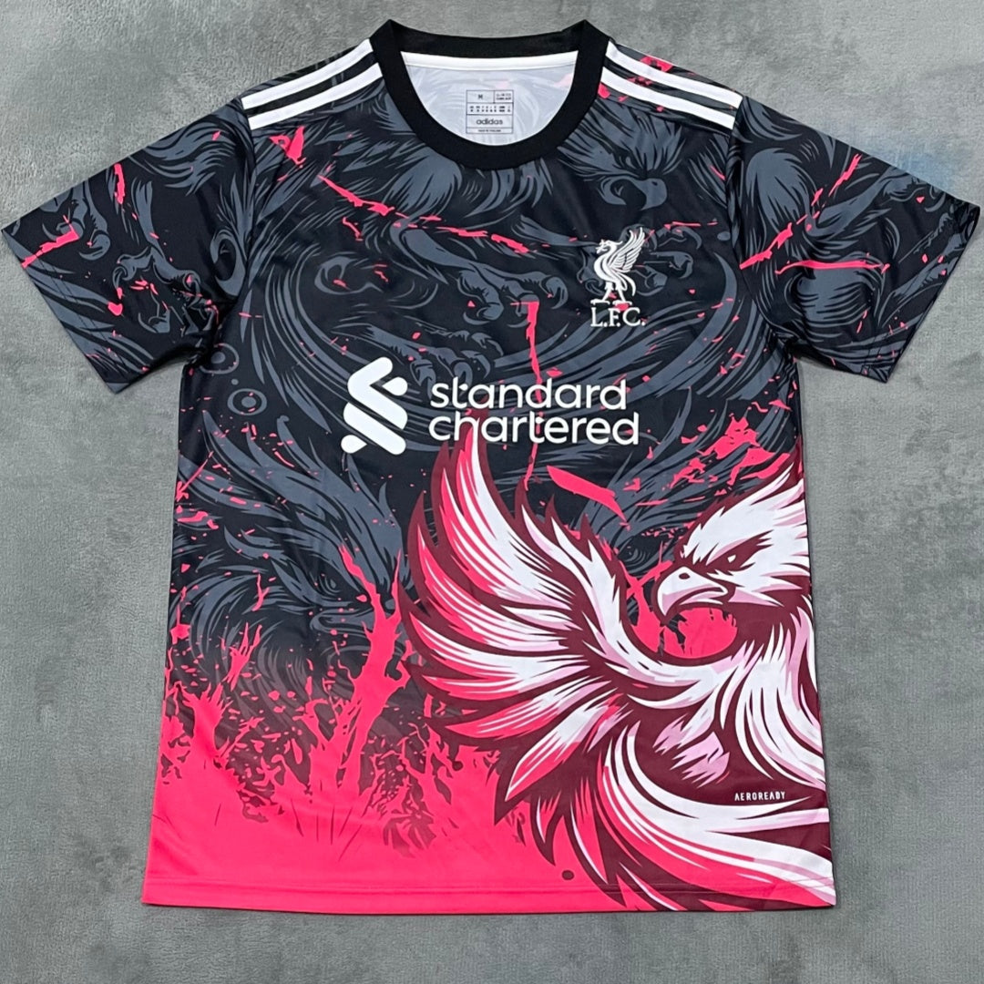 Maillot 25/26 Liverpool Rose Spécial eagle — vue 1