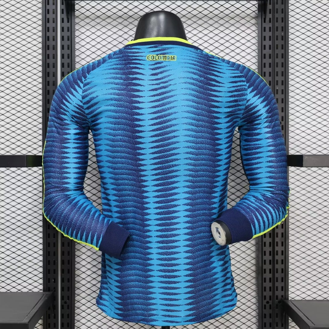 Maillot 2026 Colombie Extérieur player Manches Longues — vue 2