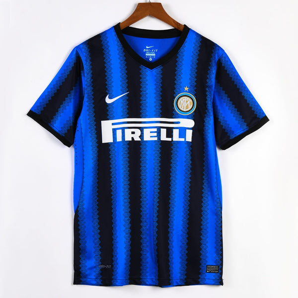 2010-2011 Maillot Inter Milan Domicile Retro