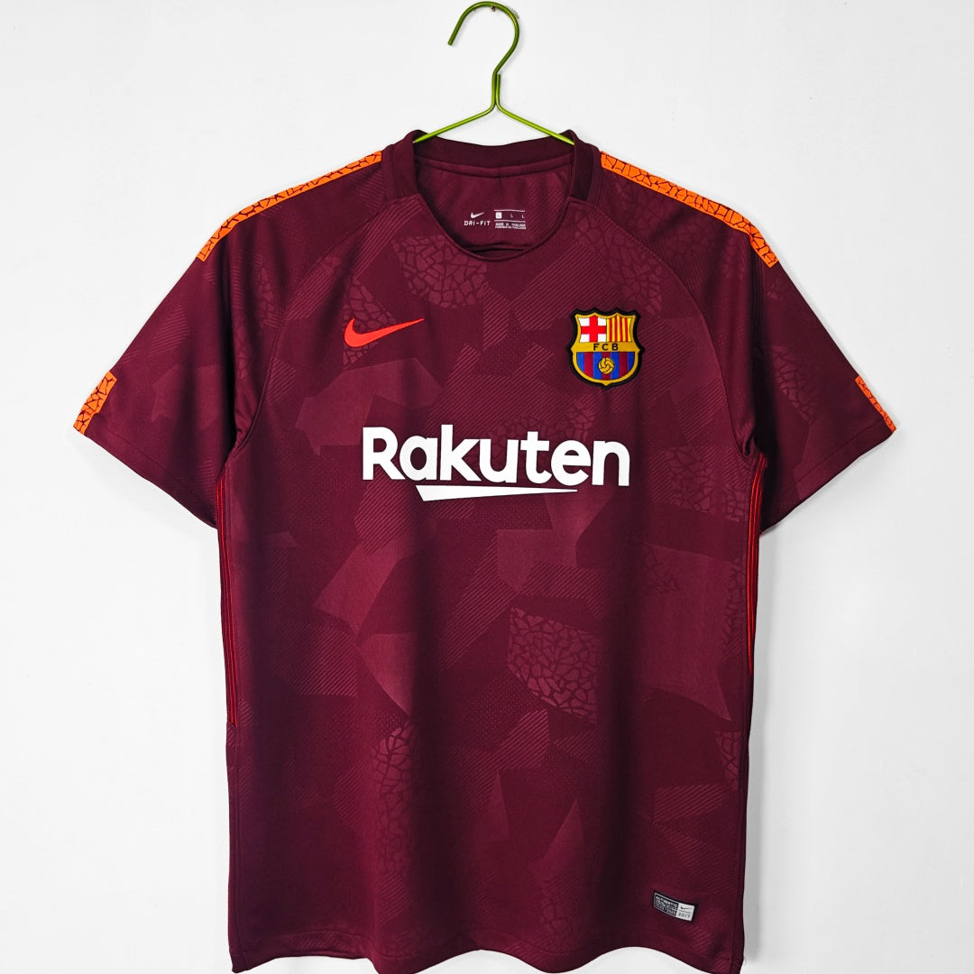 2017-2018 Maillot Barcelone Third Rétro — vue 1