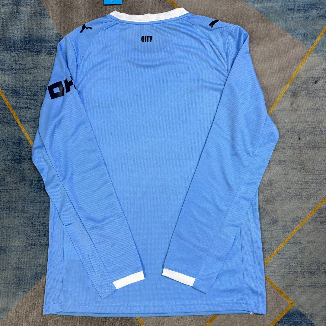 Maillot 25/26 Manchester City Domicile Manches Longues — vue 2