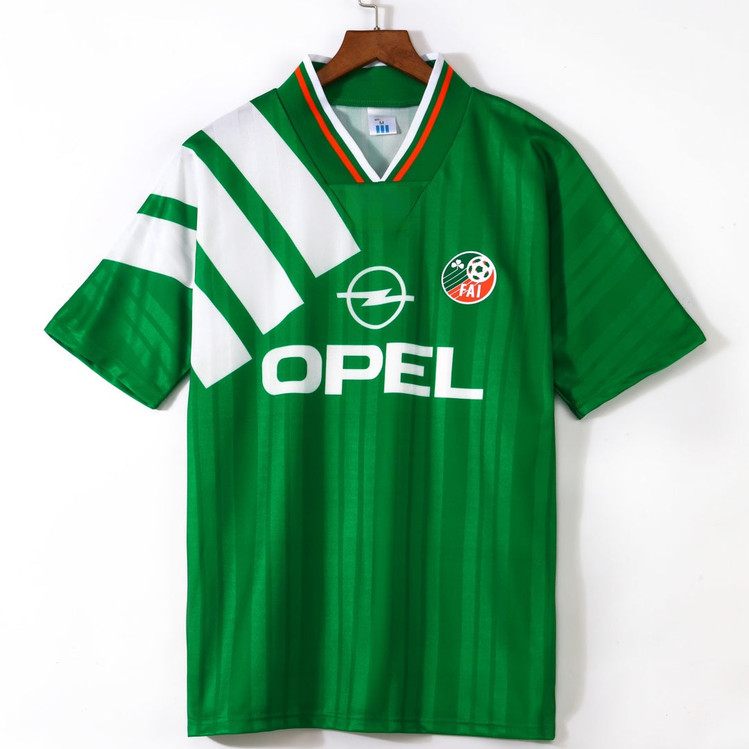 1992-1994 Maillot Ireland Domicile Retro — vue 1