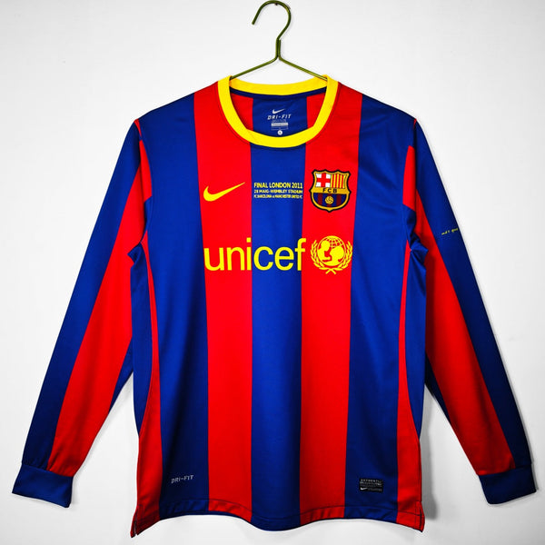 2010-2011 Maillot Barcelone Domicile Rétro Manches…