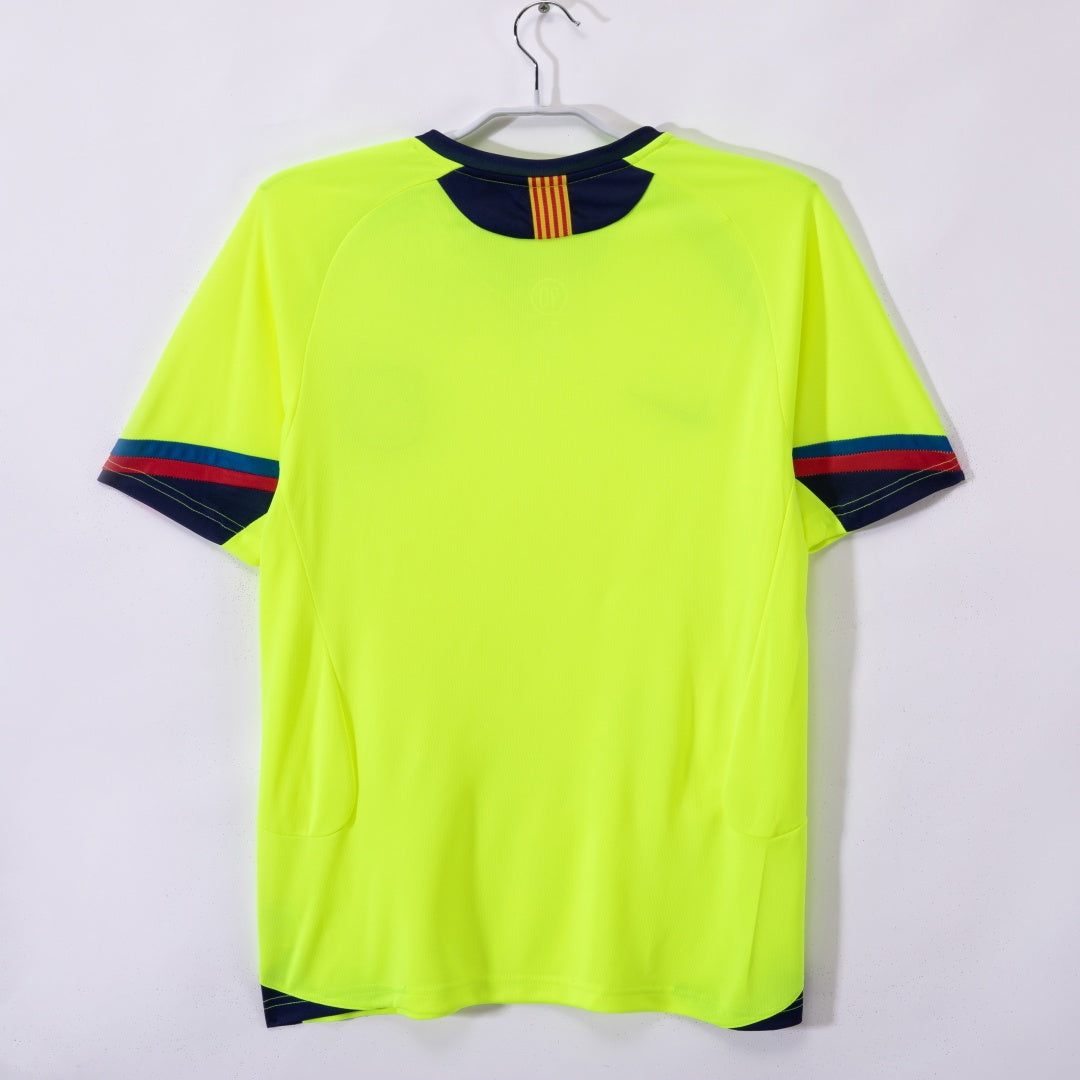 2005-2006 Maillot Barcelone Extérieur Rétro — vue 2