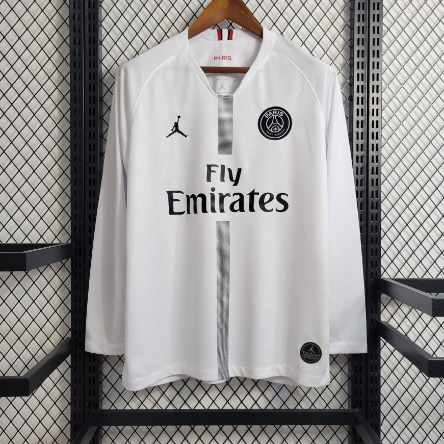 2018-2019 Maillot PSG Extérieur Retro Manches Longues — vue 1