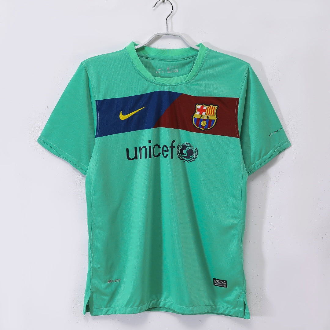 2010-2011 Maillot Barcelone Extérieur Rétro — vue 1