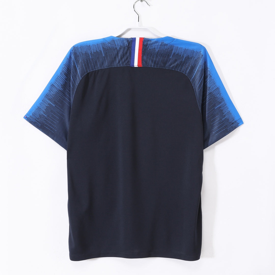 2018 Maillot Retro France Domicile — vue 2