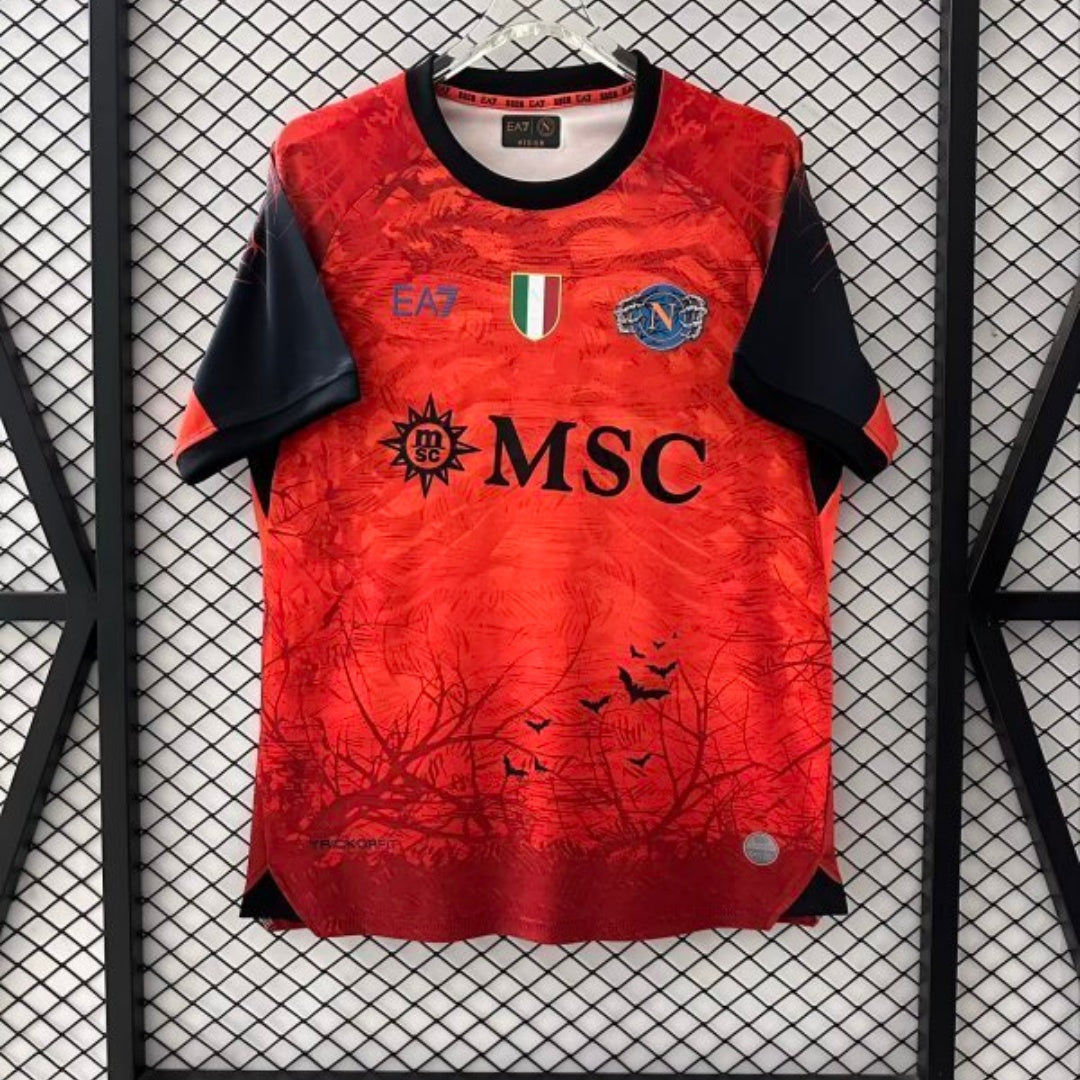 Maillot 25/26 Naples Halloween red — vue 1