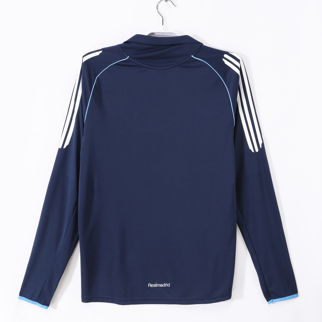 2005-2006 Maillot Retro Real Madrid Extérieur Manches Longues — vue 2