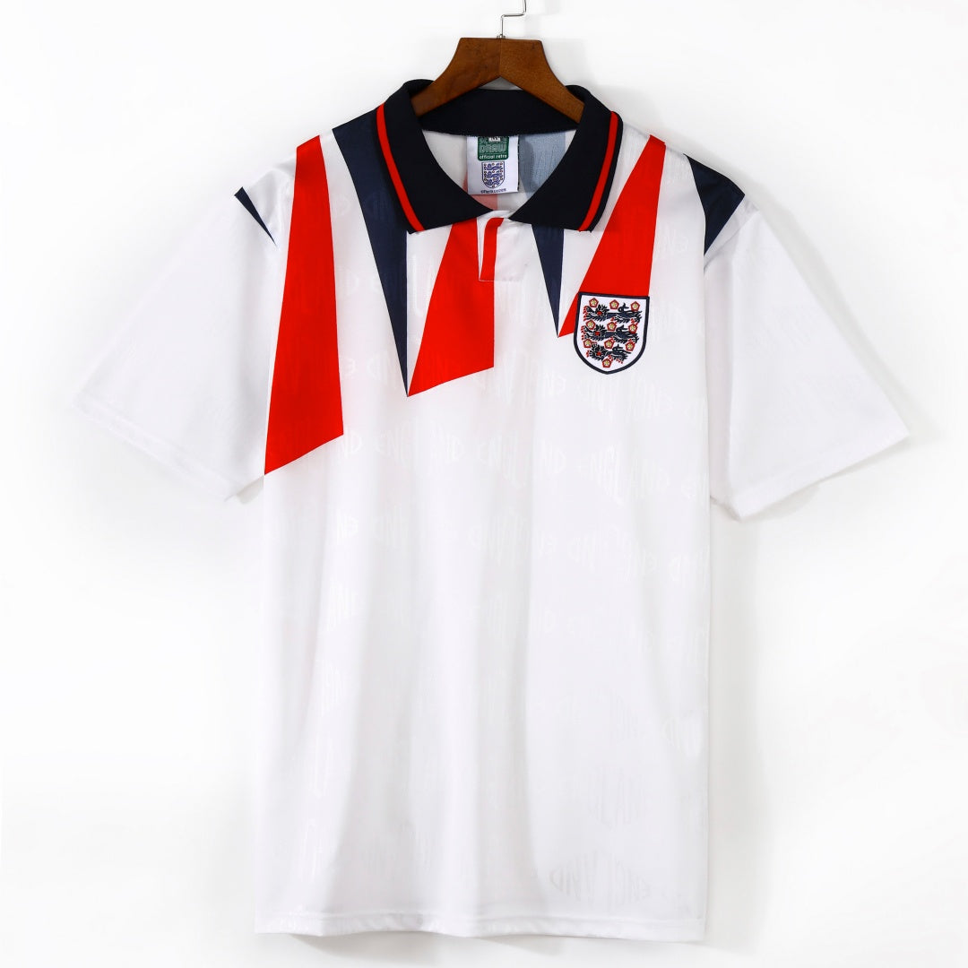 1992 Maillot England Domicile Retro — vue 1