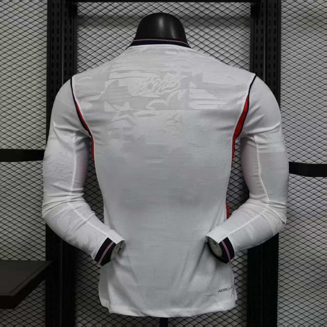 Maillot 25/26 England Domicile player Manches Longues — vue 2
