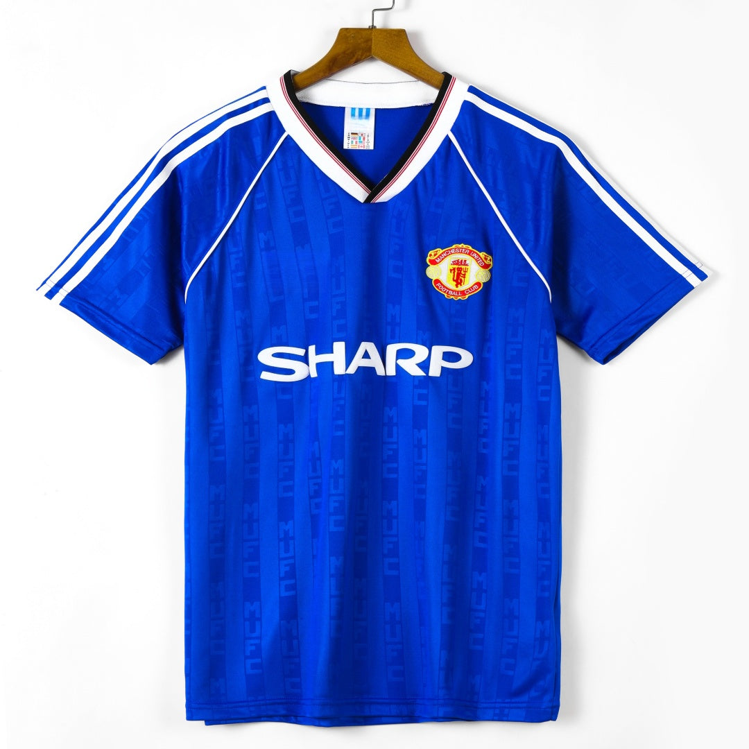 1988-1990 Maillot Manchester United Third Retro — vue 1