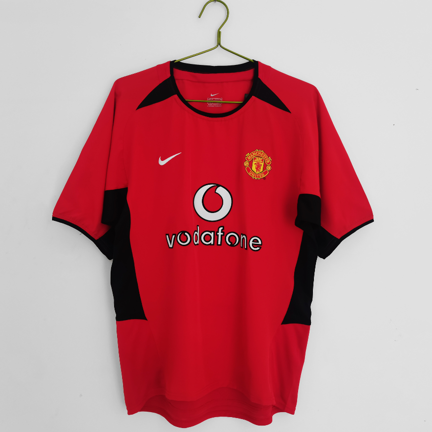 2002-2004 Manchester United Domicile maillot Retro — vue 1