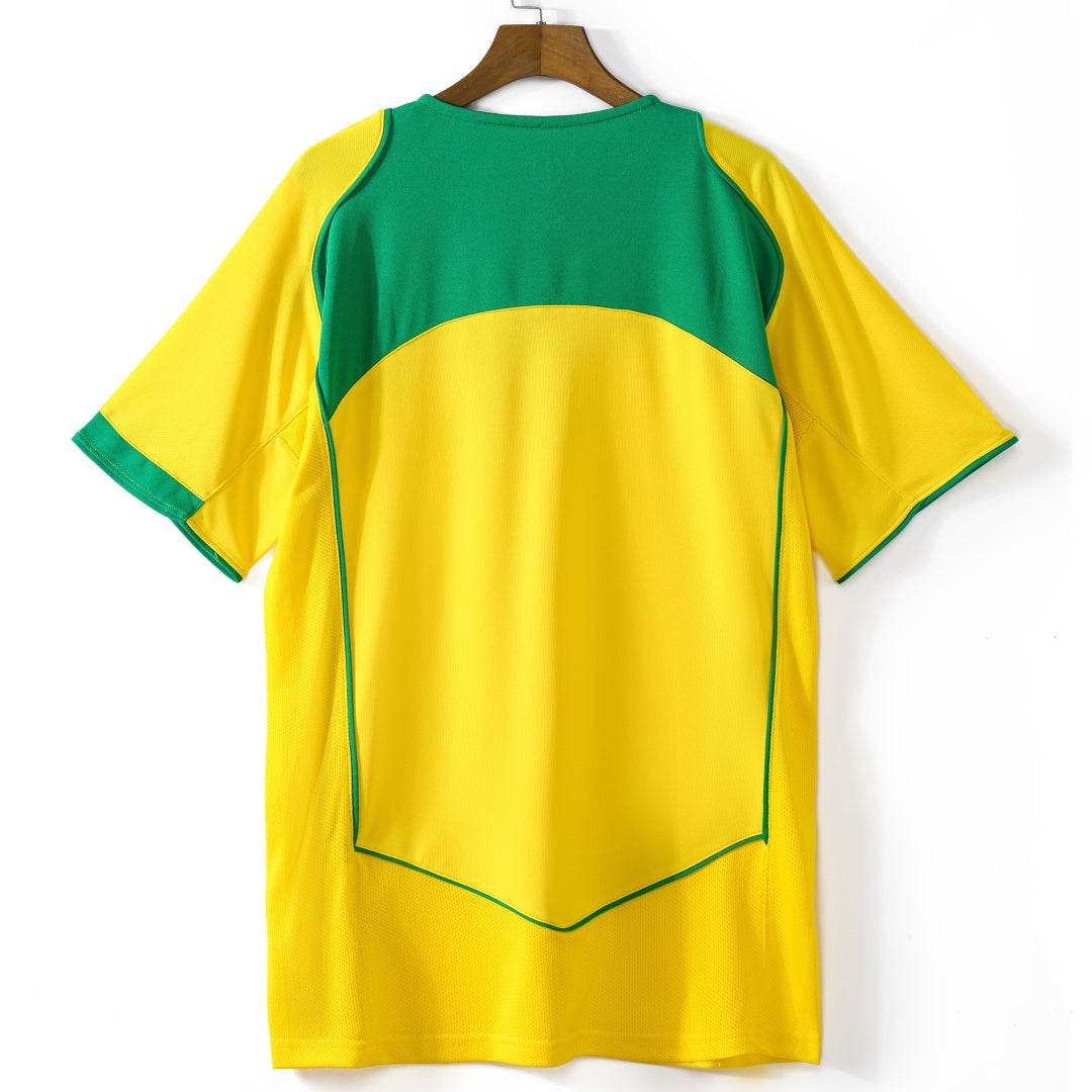 2004 Maillot Brésil Domicile Rétro — vue 2