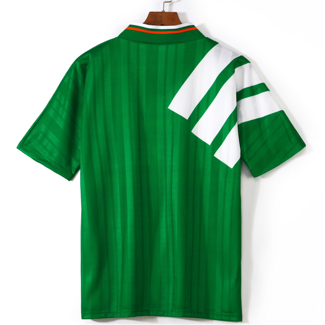 1992-1994 Maillot Ireland Domicile Retro — vue 2