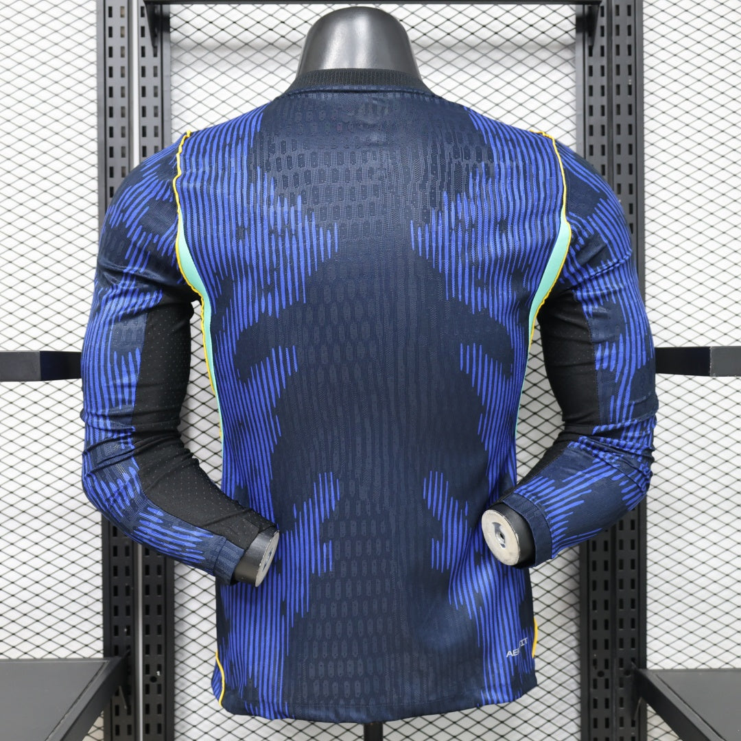 Maillot 2026 Brésil Extérieur player Manches Longues — vue 2