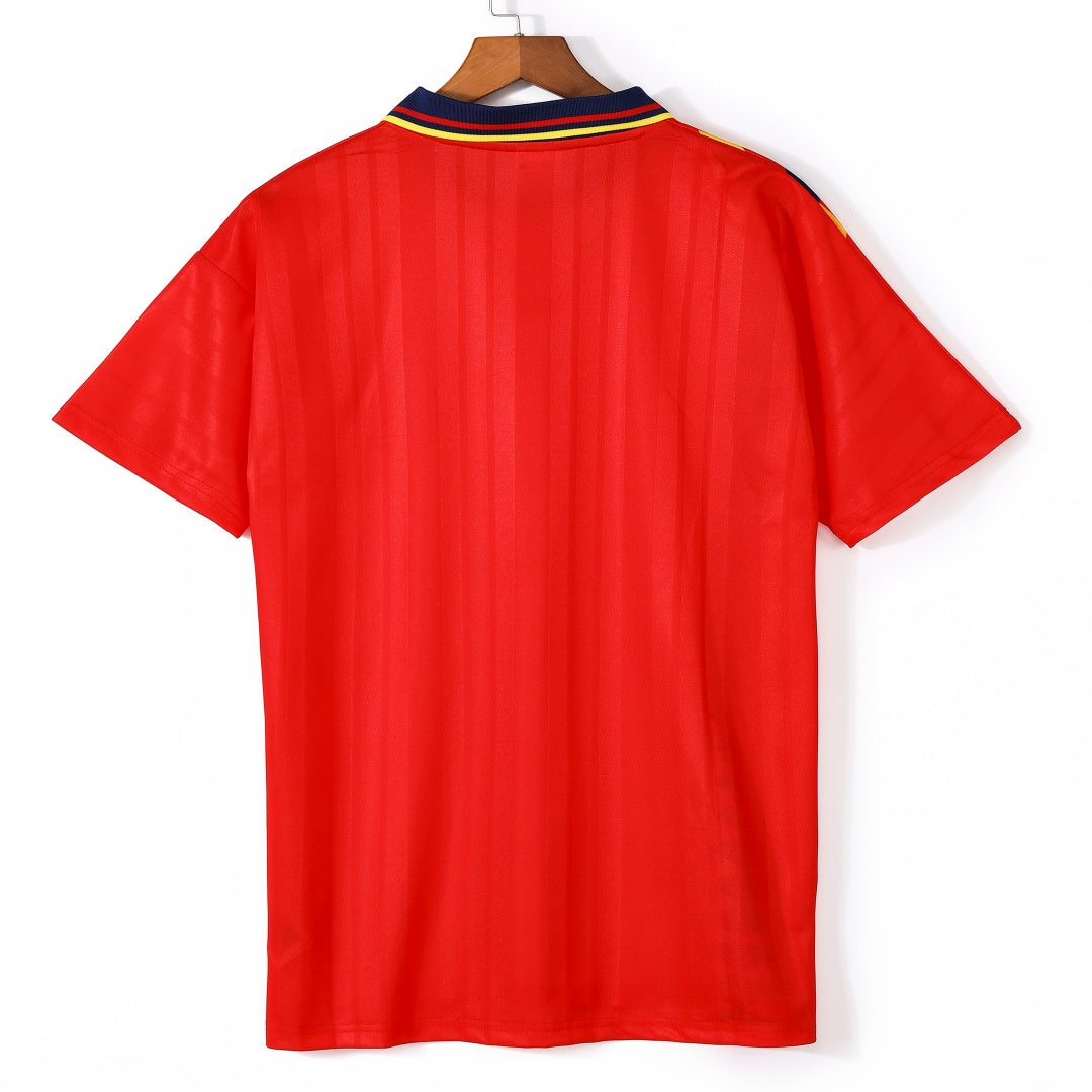 1994-1995 Maillot Espagne Domicile Retro — vue 2