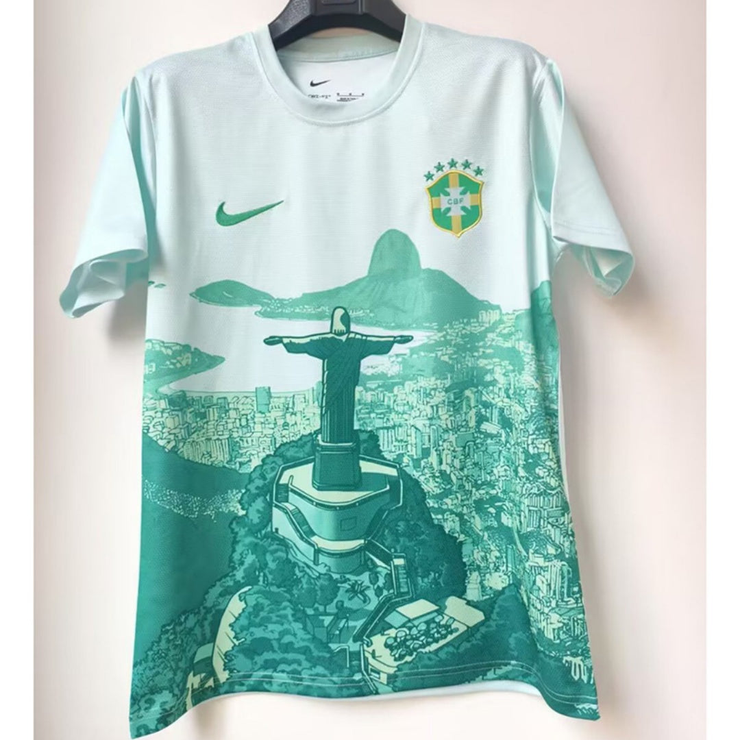Maillot 25/26 Brésil green Spécial — vue 2