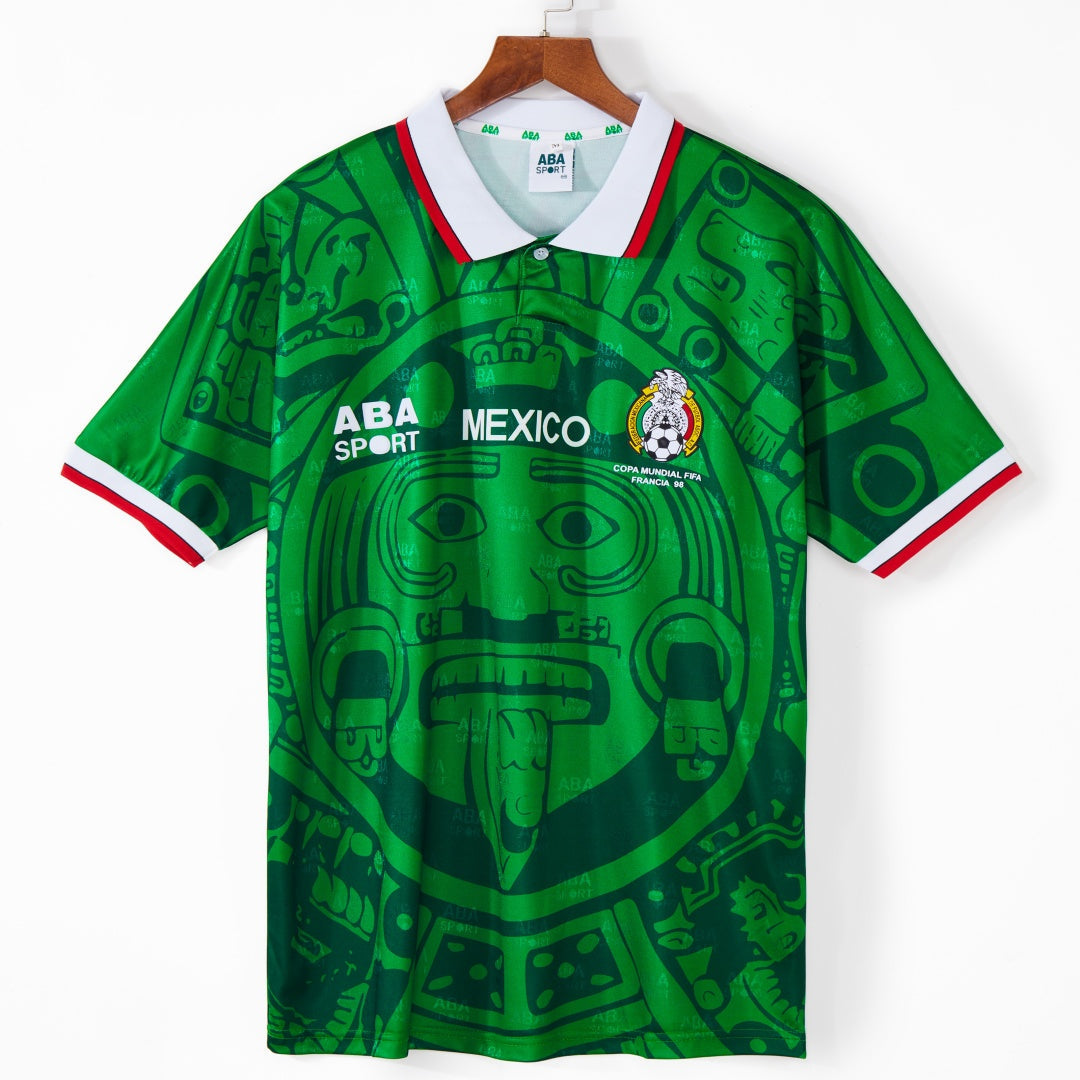 1998 Maillot Mexique Domicile Retro — vue 1