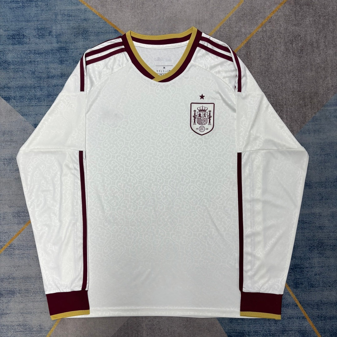 Maillot 2026 Espagne Extérieur Manches Longues — vue 1