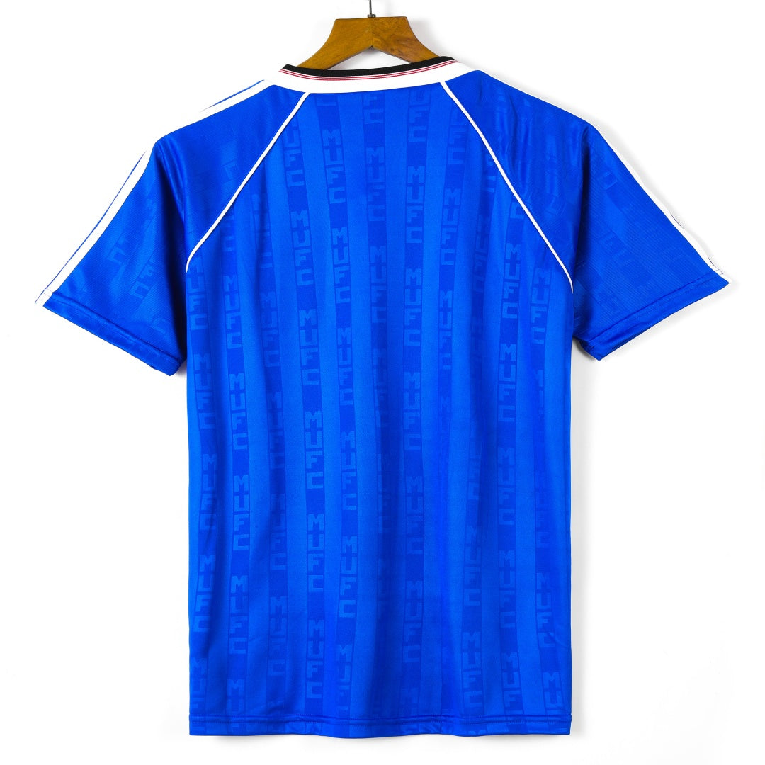 1988-1990 Maillot Manchester United Third Retro — vue 2