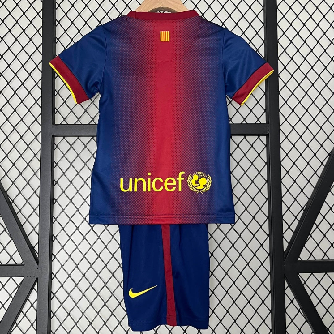 2012-2013 Ensemble Enfant Barcelone Domicile Rétro — vue 2