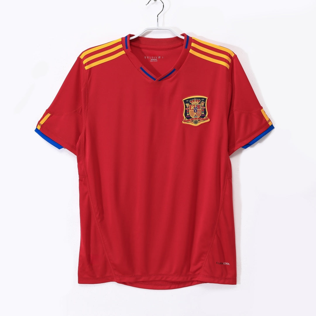 2010 Maillot Espagne Domicile Retro — vue 1
