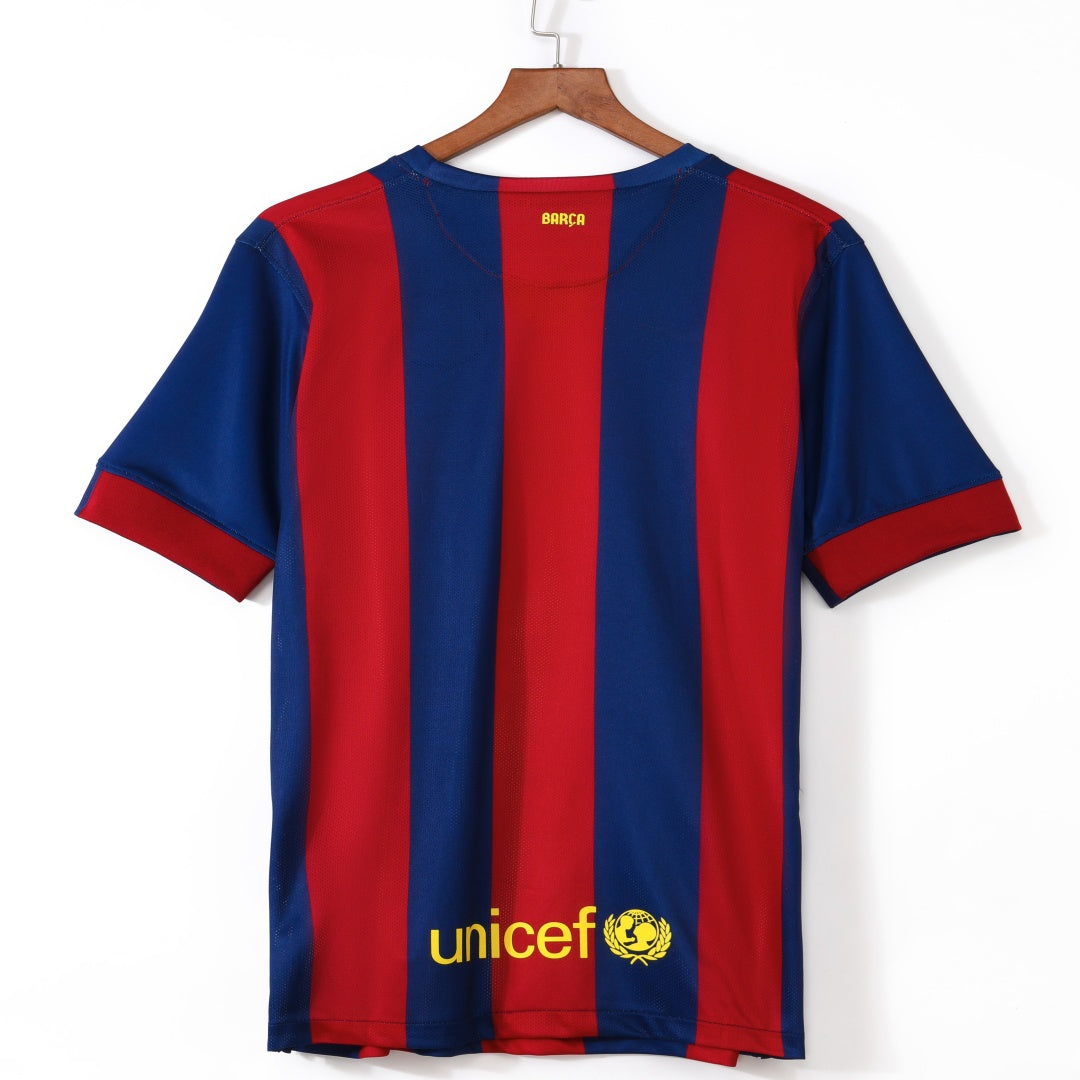 2014-2015 Maillot Barcelone Domicile Rétro — vue 2