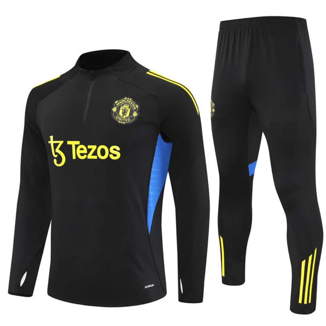25/26 Ensemble Manchester United black — vue 1