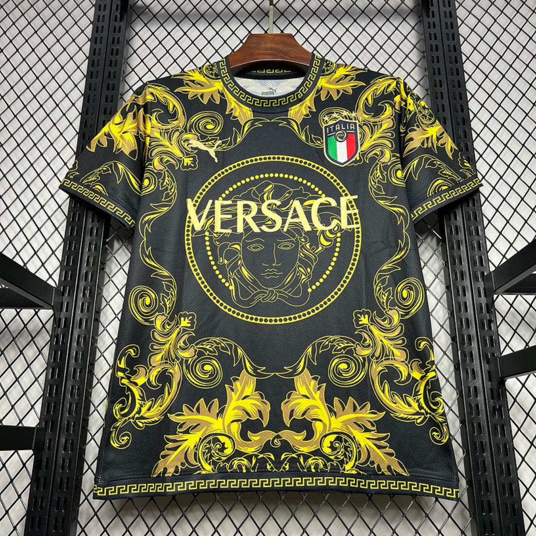 Maillot 24/25 ltalie Spécial yellow — vue 1