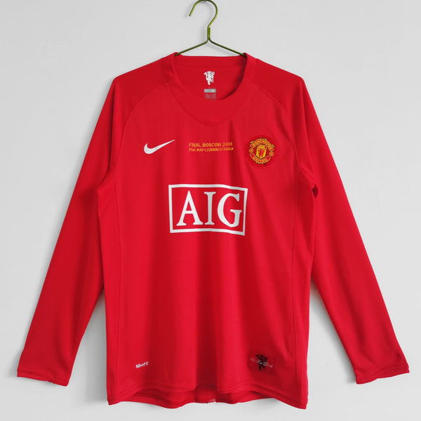 Manchester United maillot Domicile Rétro Manches…