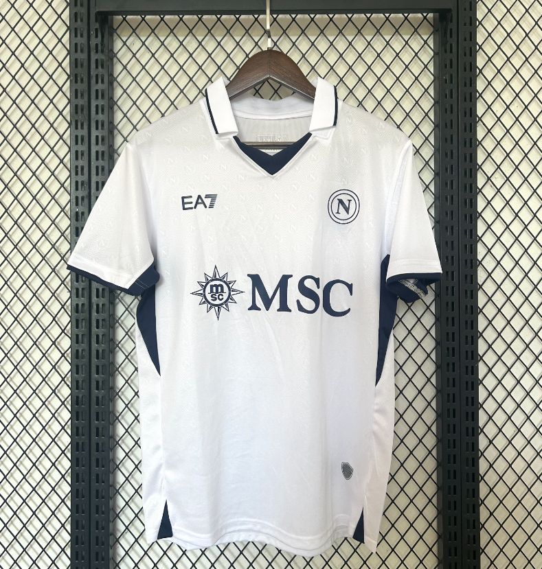Maillot 24/25 Naples Blanc — vue 1