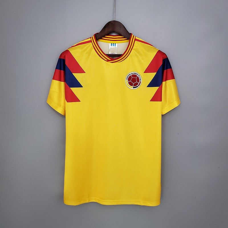 Colombie maillot Domicile Retro 1990 — vue 1
