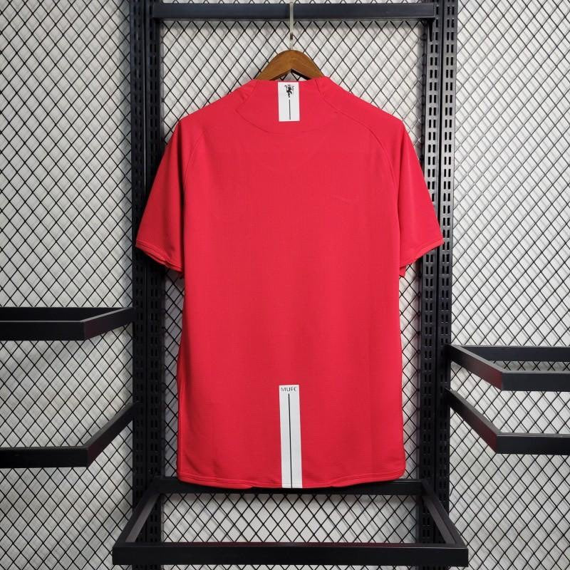 Manchester United maillot Domicile Rétro 2007 2008 — vue 3