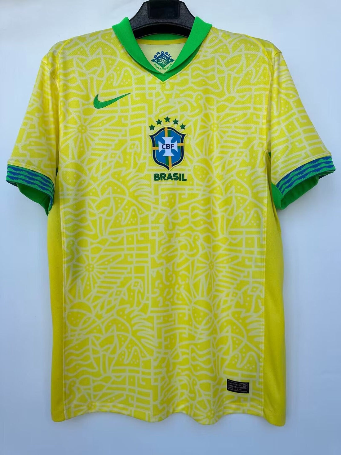 Maillot 24/25 Brésil Jaune Spécial D — vue 1