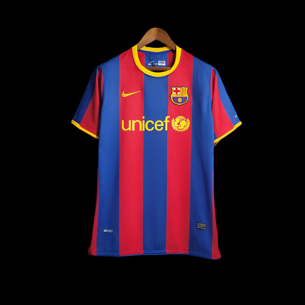 Maillot 10/11 Barcelone Rétro — vue 3