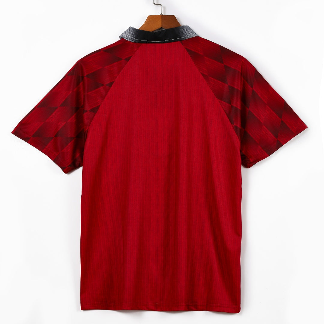 1996-1997 Maillot Manchester Domicile Retro — vue 2