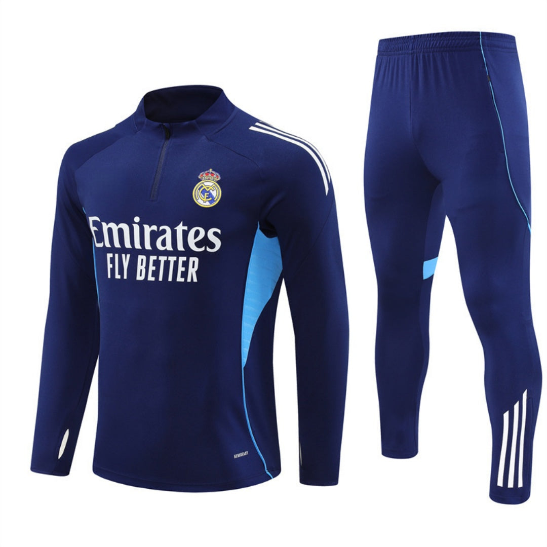 25/26 Ensemble Real Madrid blue — vue 1