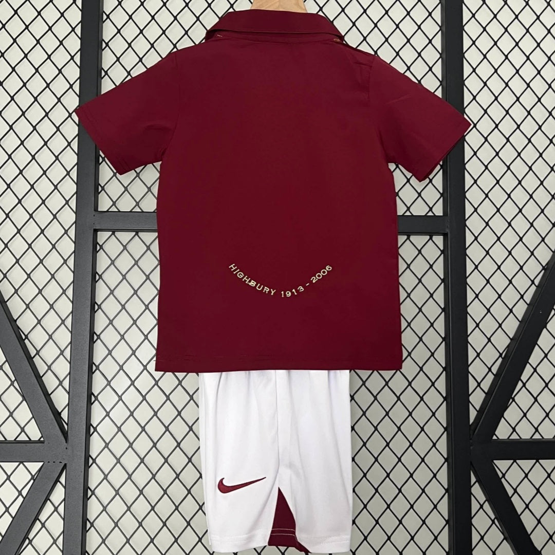 2005-2006 Ensemble Enfant Arsenal Domicile Rétro — vue 2