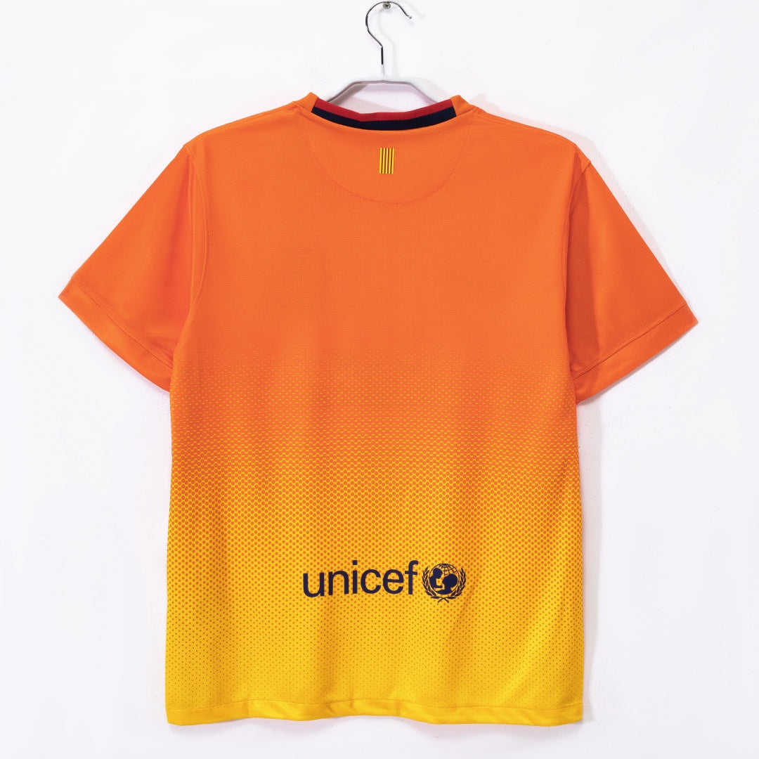 2012-2013 Maillot Barcelone Extérieur Rétro — vue 2