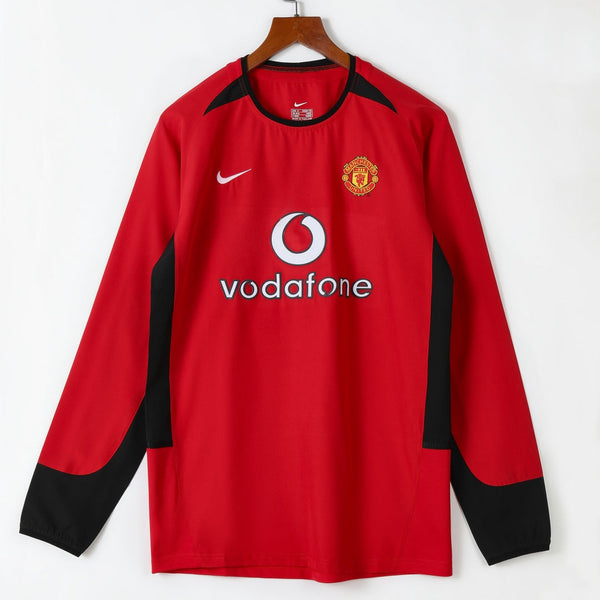 2002-2004 Manchester United Domicile maillot Retro…
