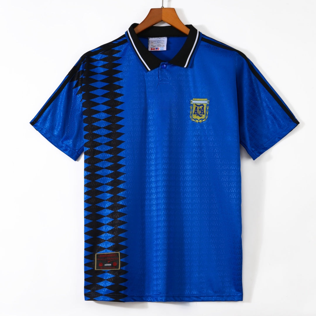 1994 Maillot Argentine Extérieur Retro — vue 1