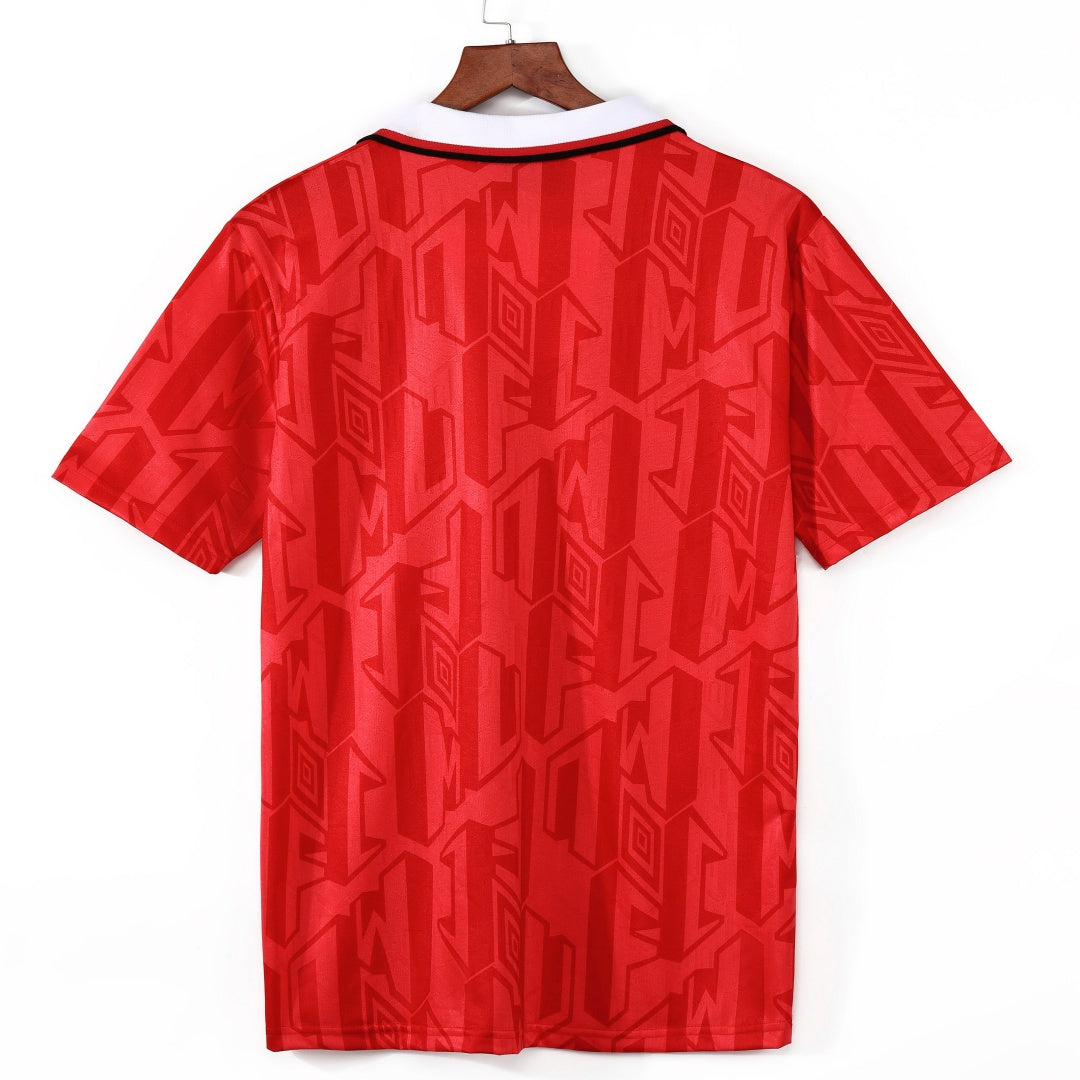 1992-1994 Maillot Manchester Domicile Retro — vue 2