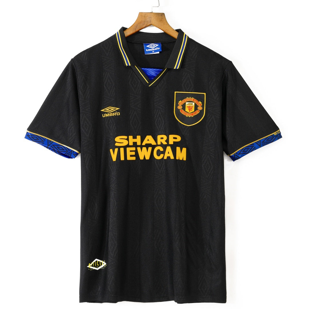 1993-1994 Manchester United Extérieur maillot Retro — vue 1