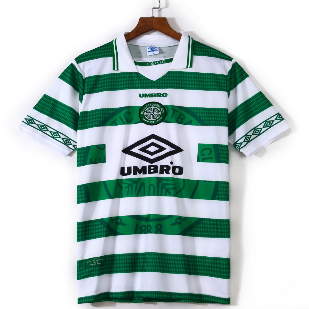 1998-1999 Maillot Celtic Domicile Retro — vue 1