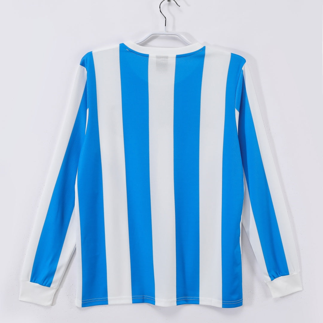 1986 Maillot Argentine Domicile Rétro Manches Longues — vue 2